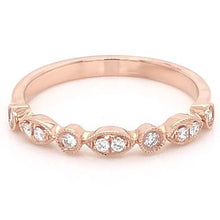 Afbeelding in Gallery-weergave laden, 0,50 Karaat Trouwring Ronde Echt Diamanten Prong Set Vrouwen Sieraden