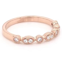 Afbeelding in Gallery-weergave laden, 0,50 Karaat Trouwring Ronde Echt Diamanten Prong Set Vrouwen Sieraden