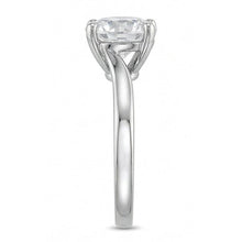 Afbeelding in Gallery-weergave laden, 1 Karaat Ronde Geslepen Solitaire Echt Diamanten Trouwdame Ring 4 Tanden