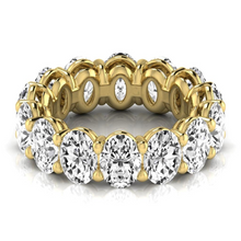 Afbeelding in Gallery-weergave laden, Briljant Eternity Band 10,50 karaat 14K Geelgoud – vooraanzicht