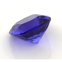 Afbeelding in Gallery-weergave laden, Blauwe Tanzaniet Loose Sapphires Natural 4 karaat Gold – profielaanzicht