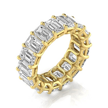 Afbeelding in Gallery-weergave laden, Eternity Band 14K Geelgoud met Diamant – hoofdaanzicht