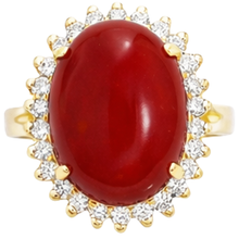 Afbeelding in Gallery-weergave laden, echte round diamant 13.25karaat ring zijaanzicht