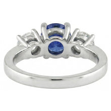 Afbeelding in Gallery-weergave laden, echte round diamant 2.50karaat ring profielweergave