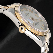Afbeelding in Gallery-weergave laden, Cultivé Parel Designer Sieraden in Two Tone – zijaanzicht