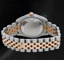 Afbeelding in Gallery-weergave laden, Rolex Datejust 178271 Zalmkleurige Florale Wijzerplaat 31 mm Tweekleurig Horloge