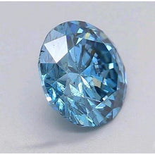 Afbeelding in Gallery-weergave laden, Royal Blue Saffier Rond Geslepen Loose Sapphires Natural in Gold – vooraanzicht