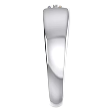 Afbeelding in Gallery-weergave laden, 1 Karaat Heren Zigeuner Solitaire Echt Diamanten Ring F VS1 Ronde Diamant Witgoud 14K