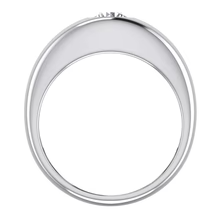 Afbeelding in Gallery-weergave laden, 1 Karaat Heren Zigeuner Solitaire Echt Diamanten Ring F VS1 Ronde Diamant Witgoud 14K