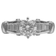 Afbeelding in Gallery-weergave laden, 1,30 Karaat Echt Diamanten Verlovingsring Wit Goud 14K