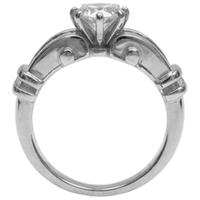 Afbeelding in Gallery-weergave laden, 1,30 Karaat Echt Diamanten Verlovingsring Wit Goud 14K