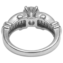 Afbeelding in Gallery-weergave laden, 1,30 Karaat Echt Diamanten Verlovingsring Wit Goud 14K