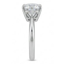 Afbeelding in Gallery-weergave laden, echte round diamant 1.50karaat ring bovenaanzicht