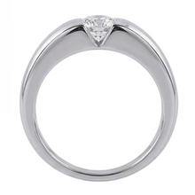Afbeelding in Gallery-weergave laden, 1,50 karaat G SI1 prachtige Diamanten solitaire ring gouden herenring heren