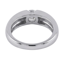 Afbeelding in Gallery-weergave laden, 1,50 karaat G SI1 prachtige Diamanten solitaire ring gouden herenring heren