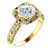 Afbeelding in Gallery-weergave laden, 1,65 Ct. Ronde Briljante Echt Diamanten Jubileum Ring Sieraden