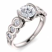 Afbeelding in Gallery-weergave laden, 1,86 Ct. Ronde Briljante Echt Diamanten Trouwdag Ring