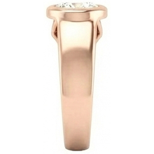 Afbeelding in Gallery-weergave laden, 2 Karaat Natuurlijke uit de aarde gewonnen Diamanten Solitaire Roségouden Ring Sieraden Nieuw