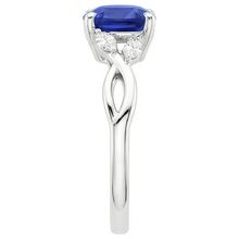 Afbeelding in Gallery-weergave laden, echte marquise diamant 2.10karaat ring close-up detail