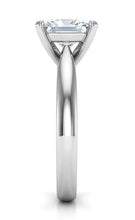 Afbeelding in Gallery-weergave laden, 2.25 Karaat Solitaire uit de aarde gewonnen Diamanten Jubileumring 14K Witgoud