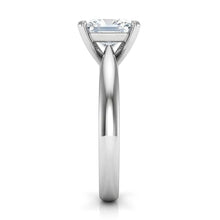 Afbeelding in Gallery-weergave laden, 2.25 Karaat Solitaire uit de aarde gewonnen Diamanten Jubileumring 14K Witgoud