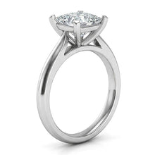 Afbeelding in Gallery-weergave laden, 2.25 Karaat Solitaire uit de aarde gewonnen Diamanten Jubileumring 14K Witgoud