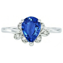 Afbeelding in Gallery-weergave laden, echte round diamant 2.30karaat ring close-up detail