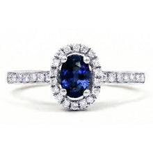 Afbeelding in Gallery-weergave laden, echte round diamant 2.50karaat ring bovenaanzicht