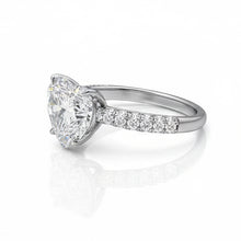 Afbeelding in Gallery-weergave laden, Natuurlijke Diamanten Ring 2.85ct - Witgoud 14K
