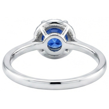 Afbeelding in Gallery-weergave laden, echte round diamant 2karaat ring profielweergave