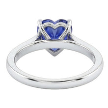 Afbeelding in Gallery-weergave laden, echte heart diamant 2karaat ring profielweergave