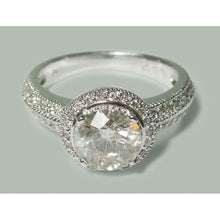 Afbeelding in Gallery-weergave laden, 2.50 Ct Echt Diamanten Jubileum Ring Antieke Stijl Sieraden Nieuw