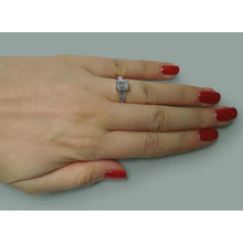 Afbeelding in Gallery-weergave laden, 2.60 Ct Radiant Echt Diamant Three Stone Style Ring Sieraden Nieuw
