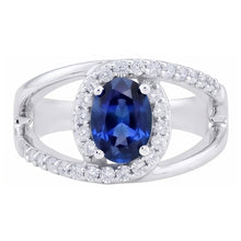 Afbeelding in Gallery-weergave laden, echte round diamant 2.75karaat ring close-up detail