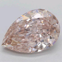 Afbeelding in Gallery-weergave laden, Peervormig Roze Saffier ring in Gold – vooraanzicht