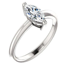 Afbeelding in Gallery-weergave laden, 2 Karaat Markiezin Echt Diamanten Ring