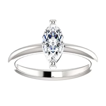 Afbeelding in Gallery-weergave laden, 2 Karaat Markiezin Echt Diamanten Ring