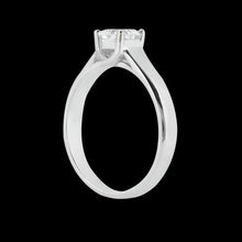 Afbeelding in Gallery-weergave laden, 2 Karaat Prinses Echt Diamanten Ring