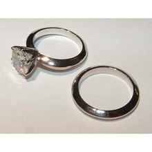 Afbeelding in Gallery-weergave laden, 2 Kt. Ronde Echt Diamanten Solitaire Verlovingsring Wit Goud 14K