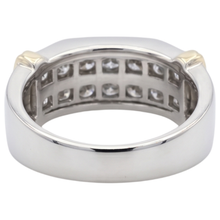 Afbeelding in Gallery-weergave laden, 2,40 Karaat Klassieke Ronde Echt Diamanten Herenring 14K Witgoud