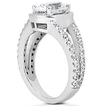 Afbeelding in Gallery-weergave laden, 2,67 Ct. Ovaal Geslepen Echt Diamanten Ring Met Accenten Witgoud