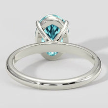 Afbeelding in Gallery-weergave laden, 2,75 ct ovaal geslepen neon Paraiba-ring