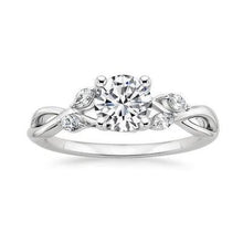 Afbeelding in Gallery-weergave laden, 2,94 Karaat Ronde En Markiezin Geslepen Echt Diamanten Jubileumring Wit Goud