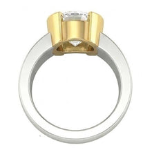 Afbeelding in Gallery-weergave laden, Natuurlijke Diamanten Ring 3ct - Tweekleurig 14K Goud