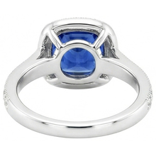 Afbeelding in Gallery-weergave laden, echte round diamant 3.70karaat ring profielweergave