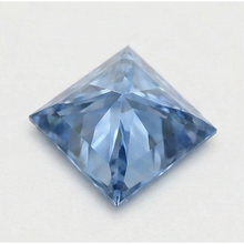 Afbeelding in Gallery-weergave laden, 3 Karaat losse, lichtblauwe, natuurlijke, echte diamant (niet in het lab gekweekt) – Princess-slijpvorm