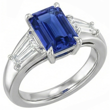 Afbeelding in Gallery-weergave laden, 3 Ct Saffierring