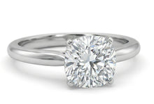 Afbeelding in Gallery-weergave laden, 3 Karaat Moderne Cushion uit de a aarde gewonnen Diamanten Ring