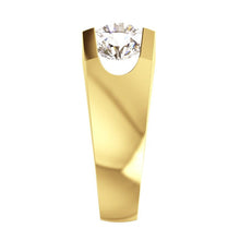 Afbeelding in Gallery-weergave laden, 3 Stenen Echt Diamanten Herenring Goud 2,50 Karaat