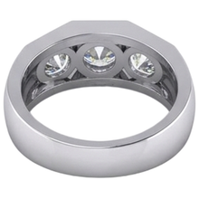 Afbeelding in Gallery-weergave laden, Gouden Herenring met 3 Diamanten, 2.50 Karaat